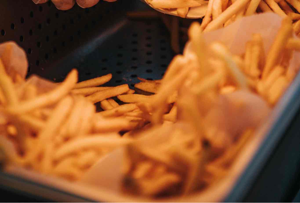 Fries of the corner restaurant