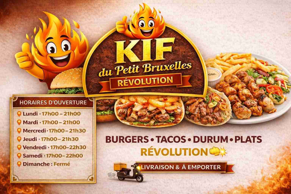 Kif grill Petit Bruxelles restaurant